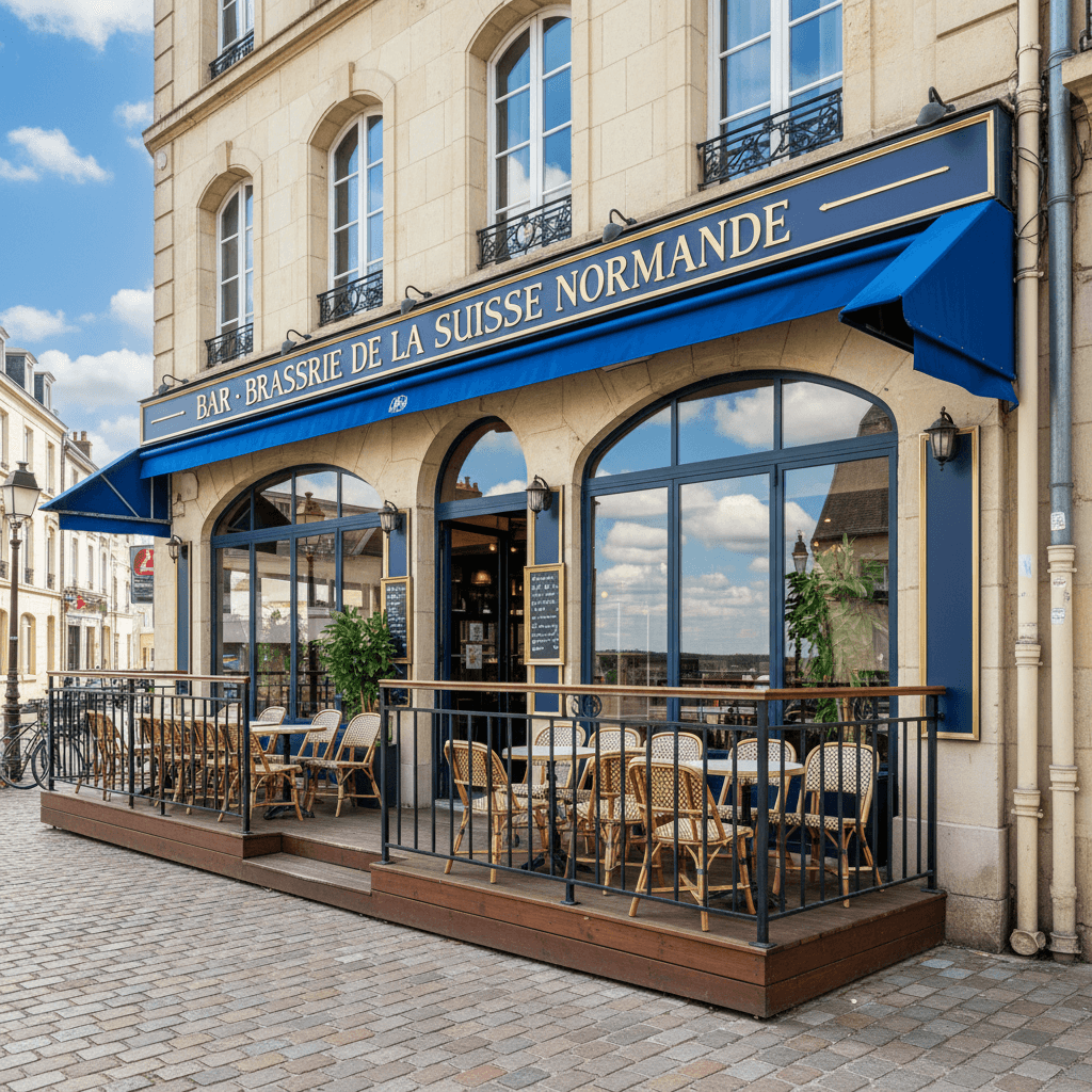 Bar-brasserie à Caen : terrasse - licence IV - Image 1