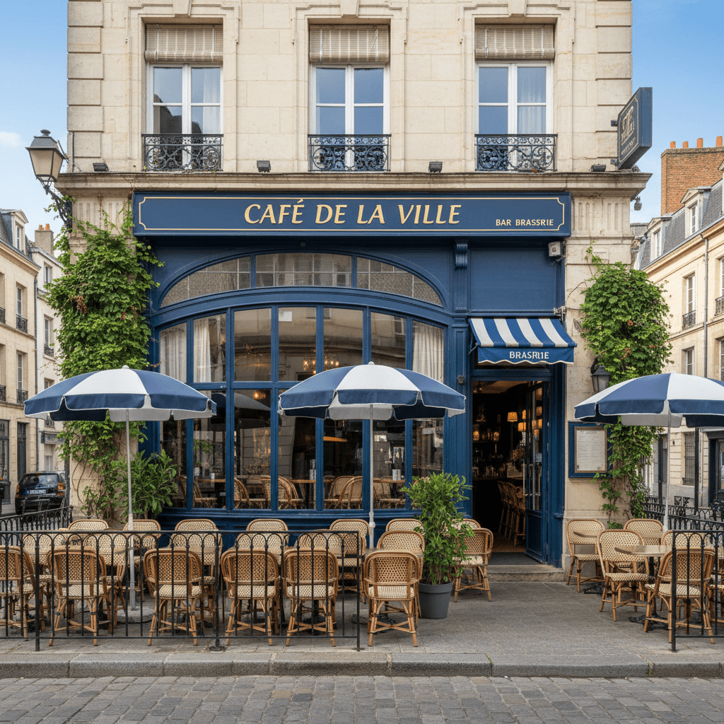 Bar-brasserie à Nantes : terrasse - licence IV - Image 1