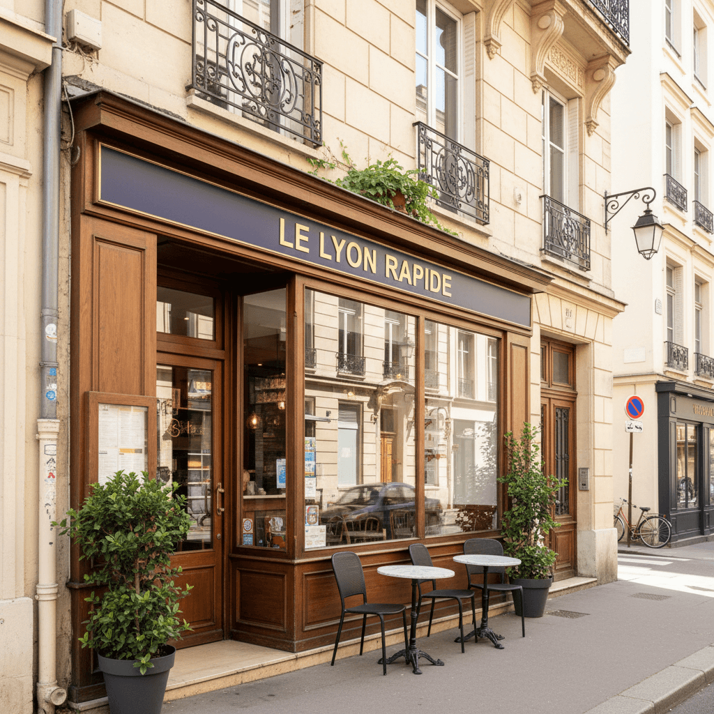 Fast-food 77m² à Lyon : livraison - vente à emporter