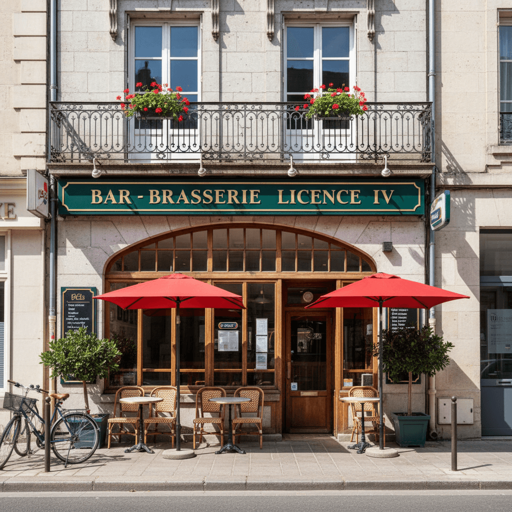 Bar-brasserie à Angers : licence IV