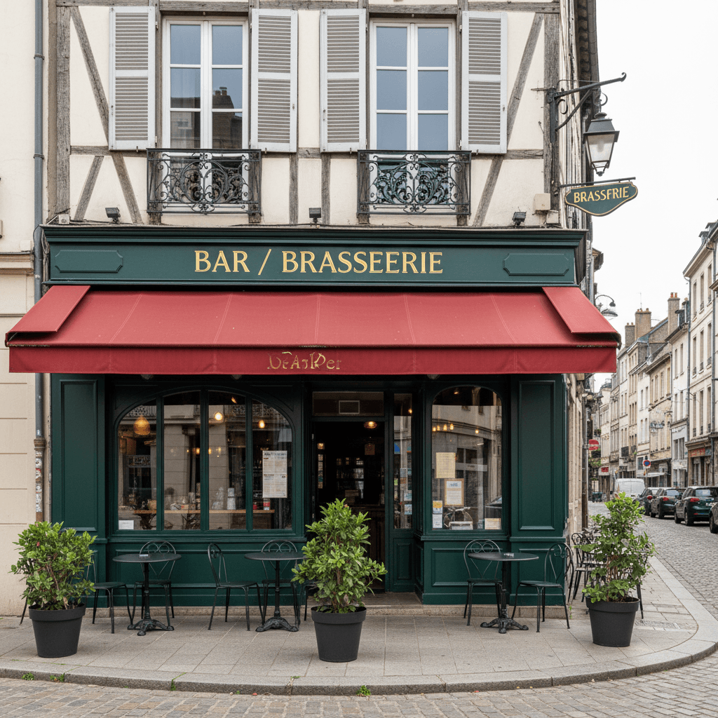 Bar-brasserie à Rennes : terrasse - licence IV
