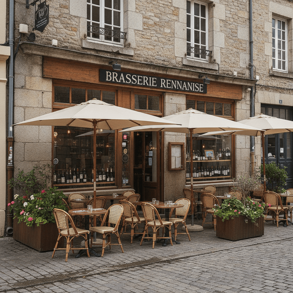 Restaurant à Rennes : terrasse - licence IV
