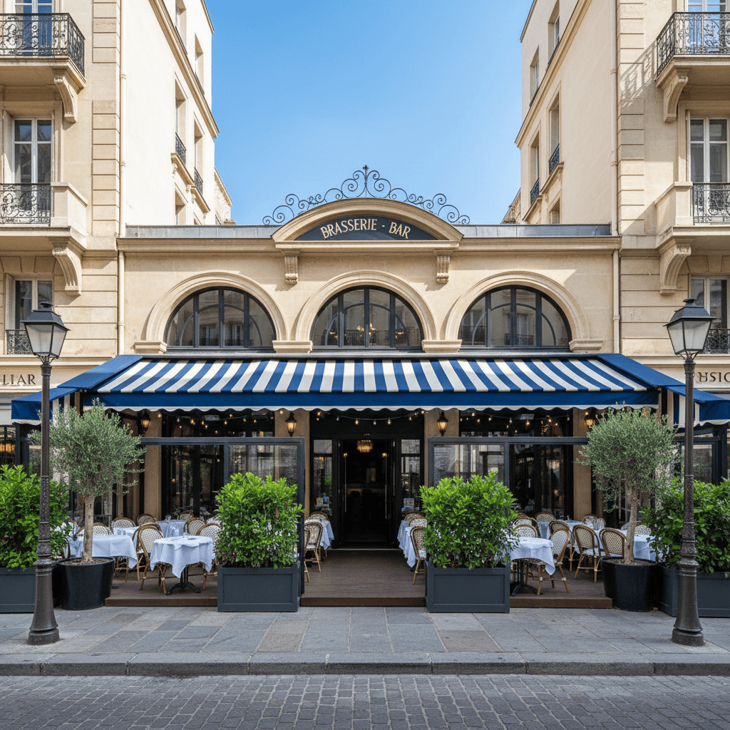 Bar-brasserie à Cannes : terrasse - licence IV - Image 1