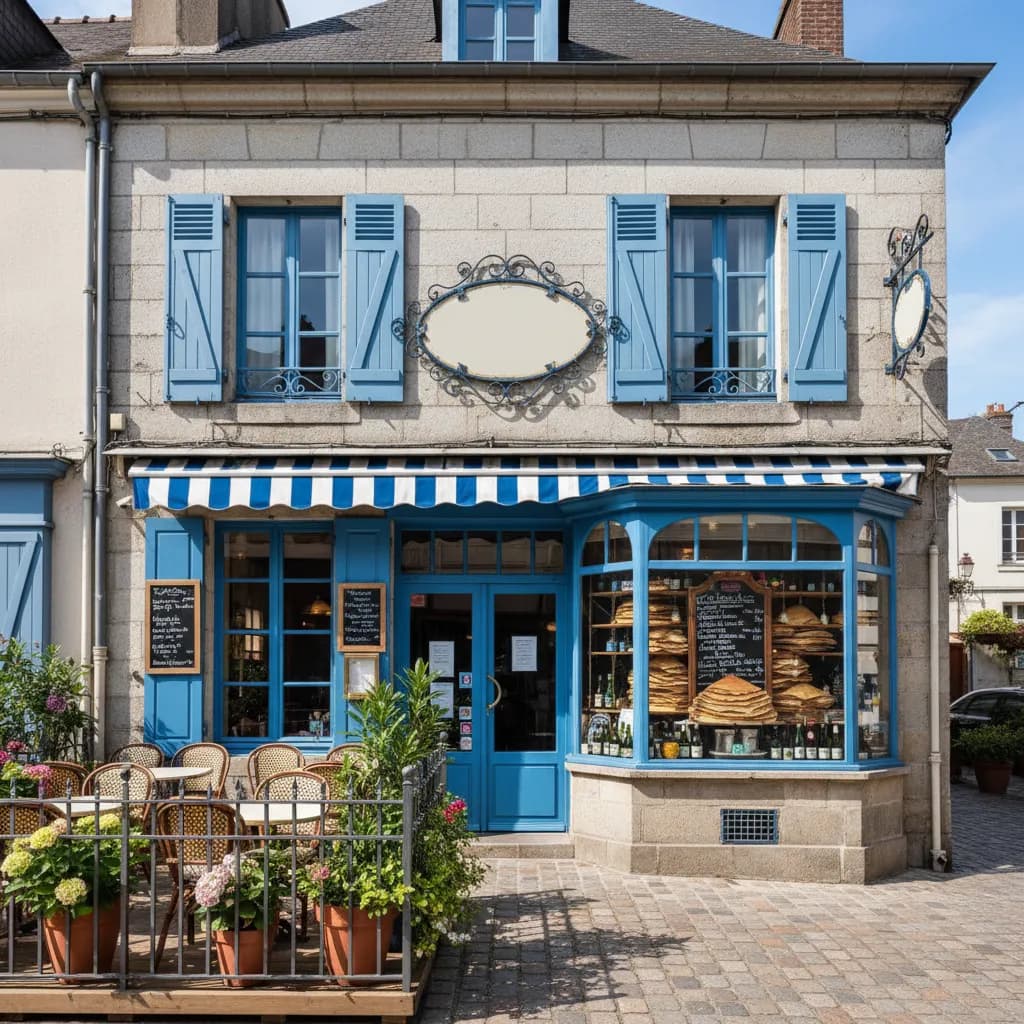 Restaurant à Nantes : terrasse - extraction - Image 1