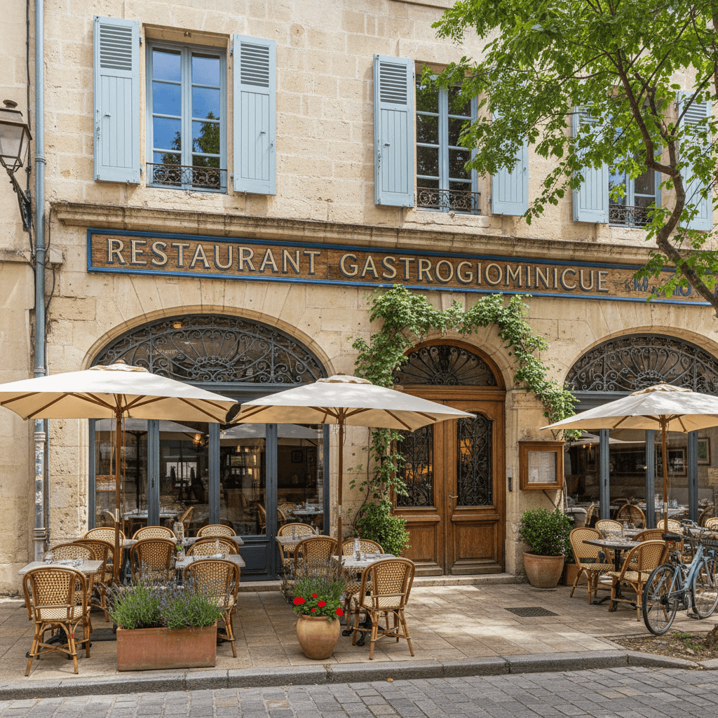 Restaurant à Avignon : terrasse - licence IV - Image 1