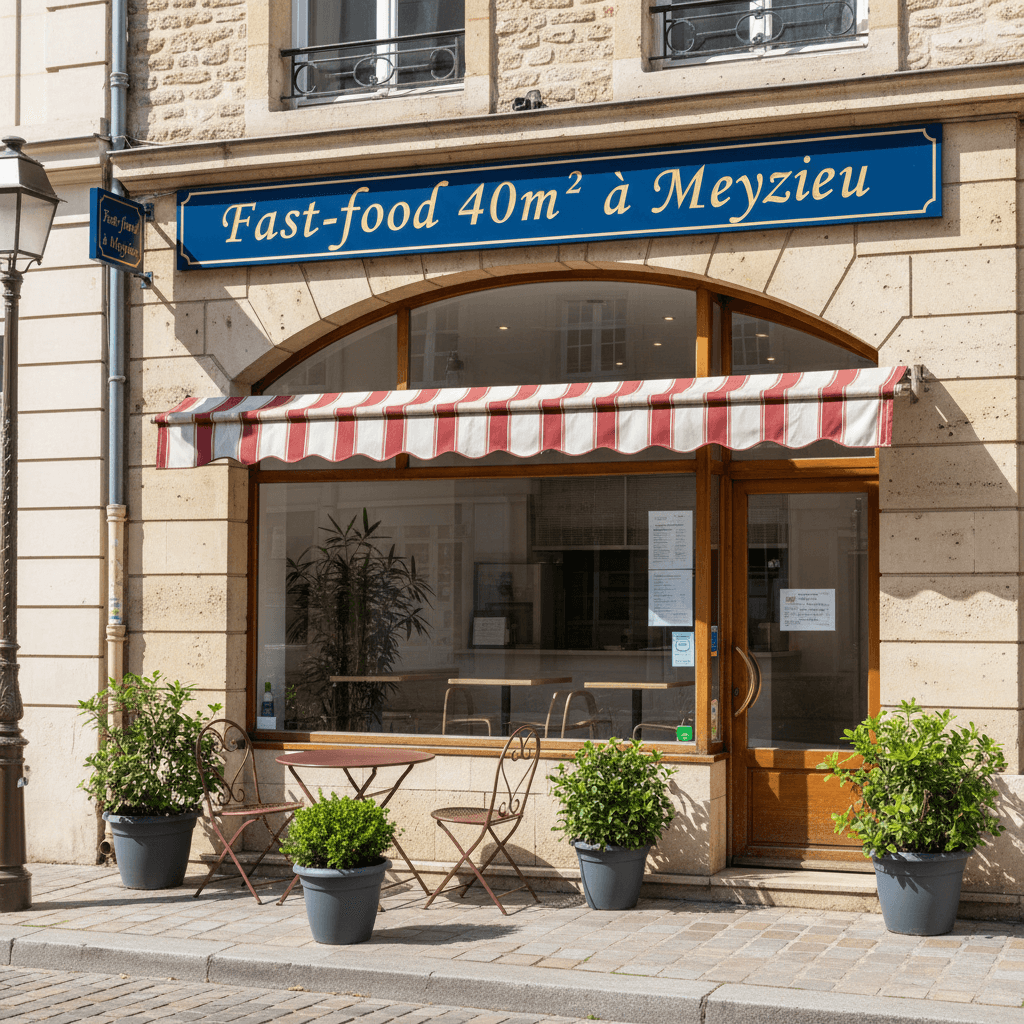 Fast-food 40m² à Meyzieu - Image 1