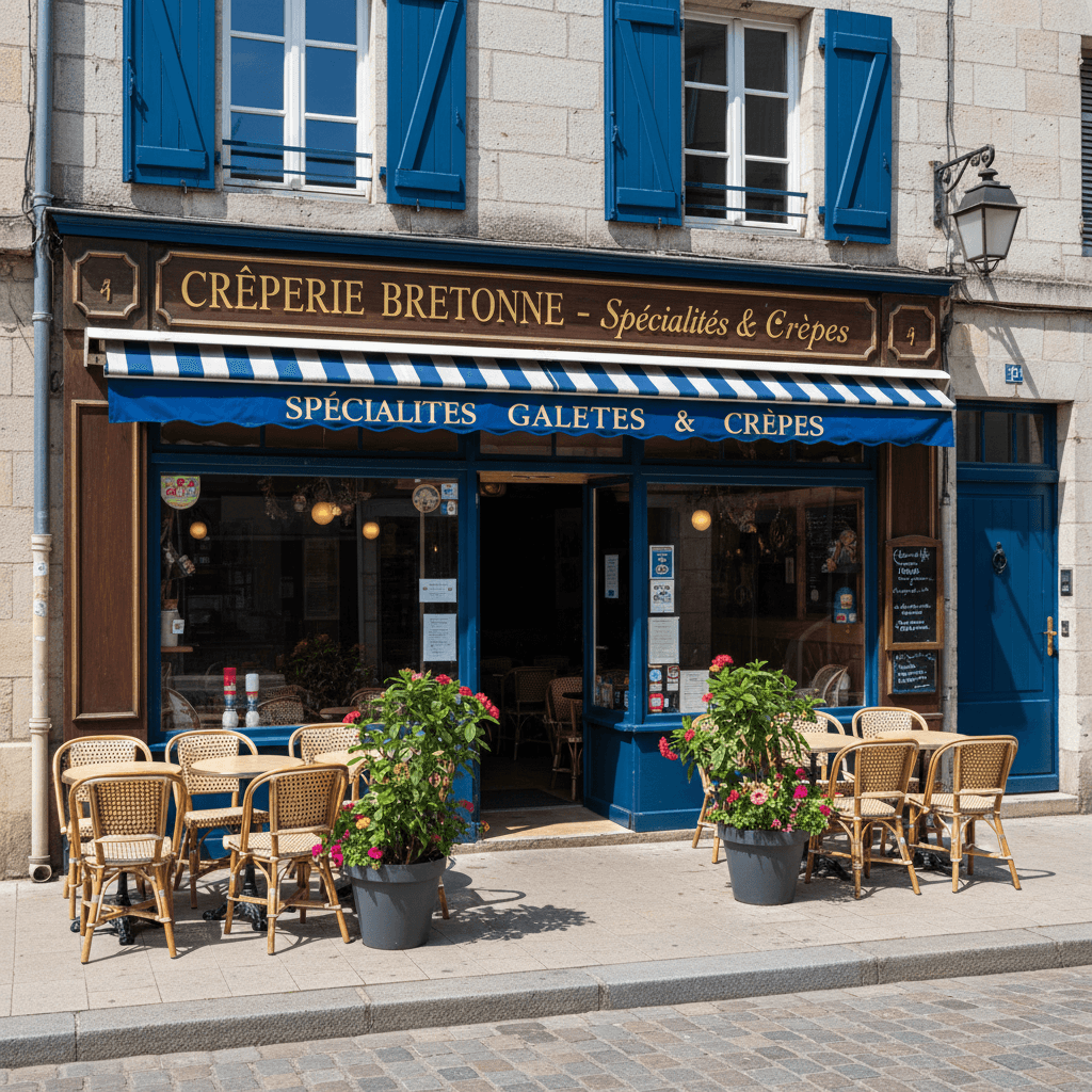 Restaurant 105m² à Nantes : terrasse - Image 1
