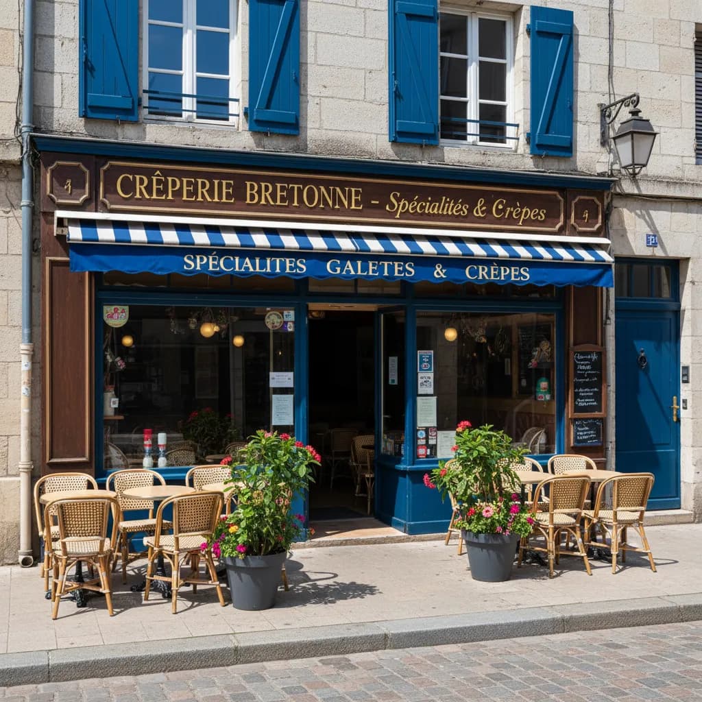 Restaurant 105m² à Nantes : terrasse - Image 1