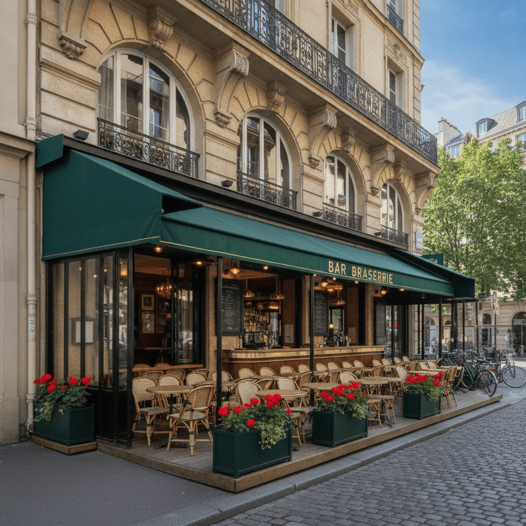 Bar-brasserie 100 couverts à Paris : licence IV - extraction - Image 1