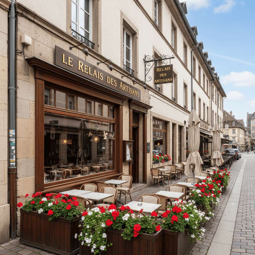 Restaurant 171m² à Cernay : terrasse - licence IV - Image 1