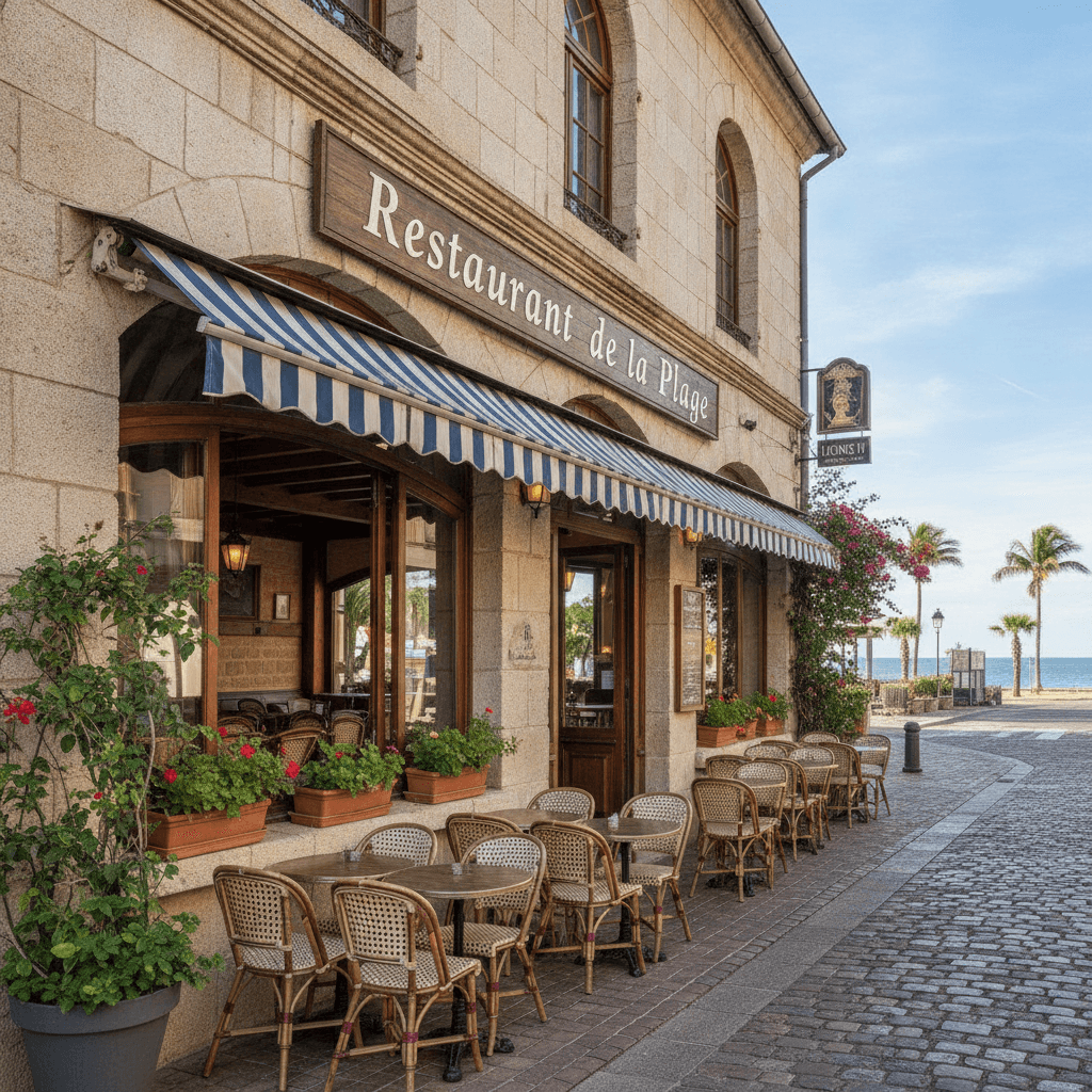 Restaurant à L'Étang-Salé : terrasse - licence IV - Image 1