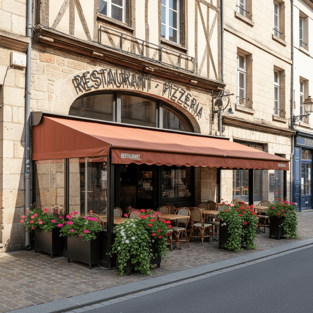 Restaurant à Rennes : terrasse