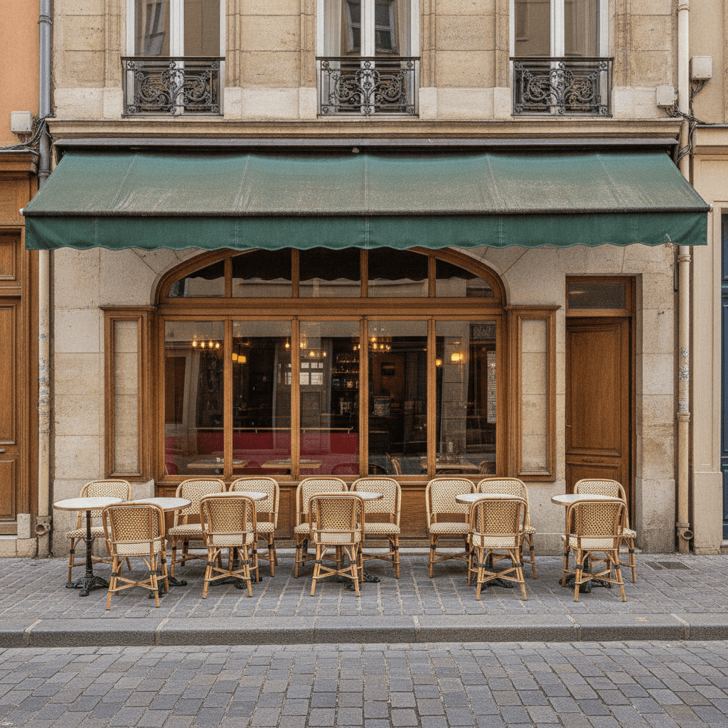 Bar-brasserie 60m² à Lyon : terrasse - licence IV