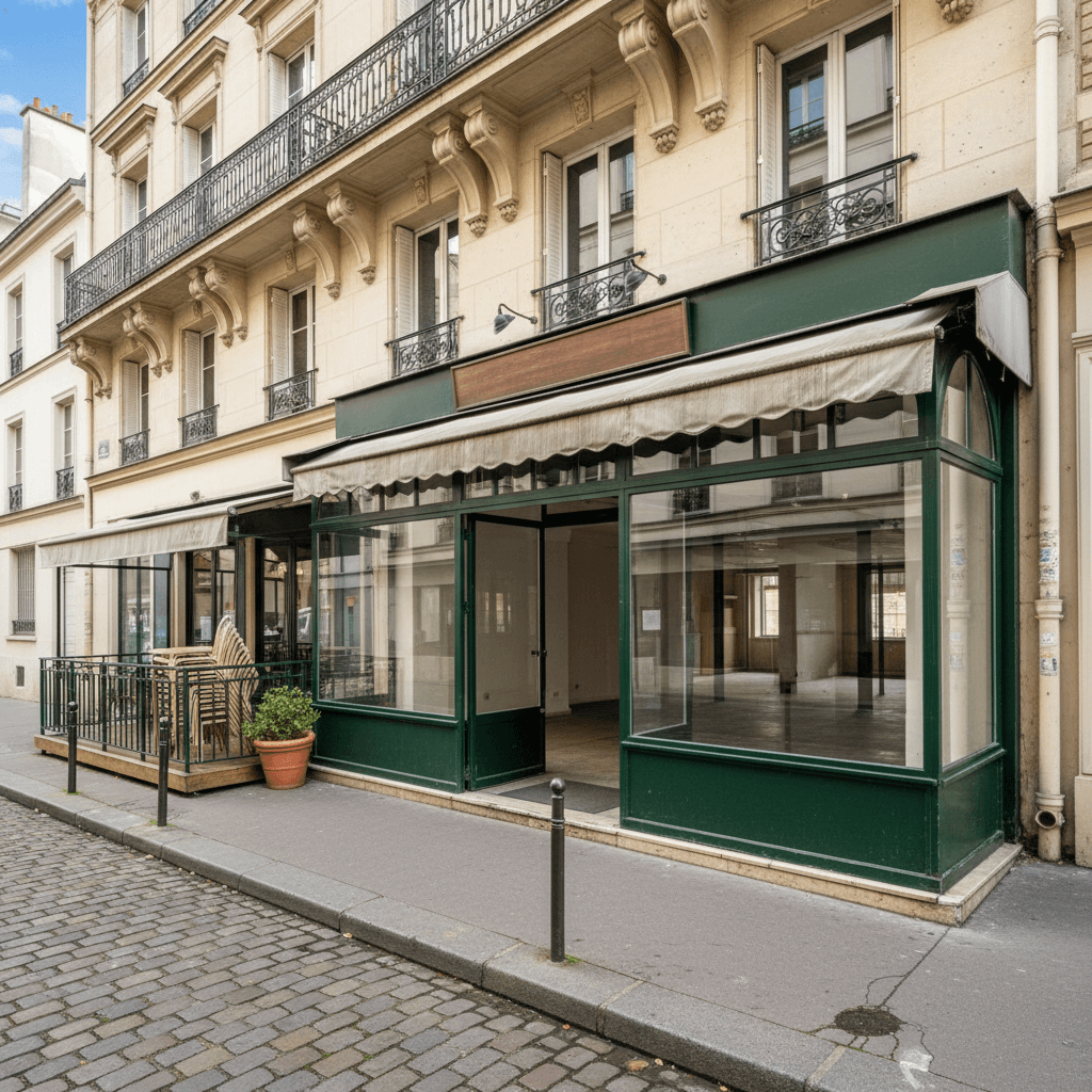 Local commercial idéal pour restauration à Belleville