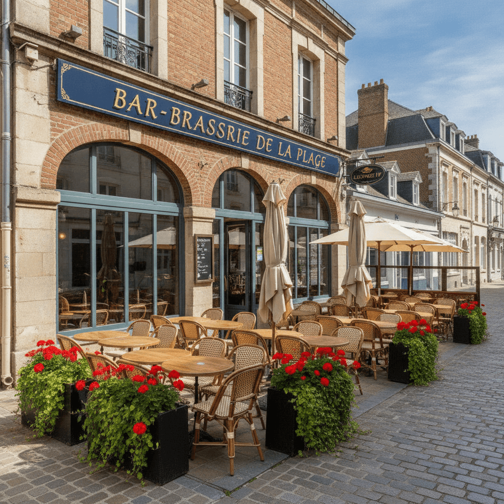 Bar-brasserie 120m² à Berck : terrasse - licence IV - Image 1