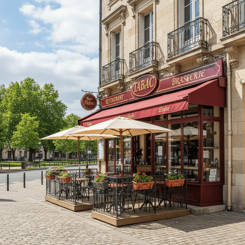 Bar-brasserie à Laval : terrasse - licence IV - Image 1