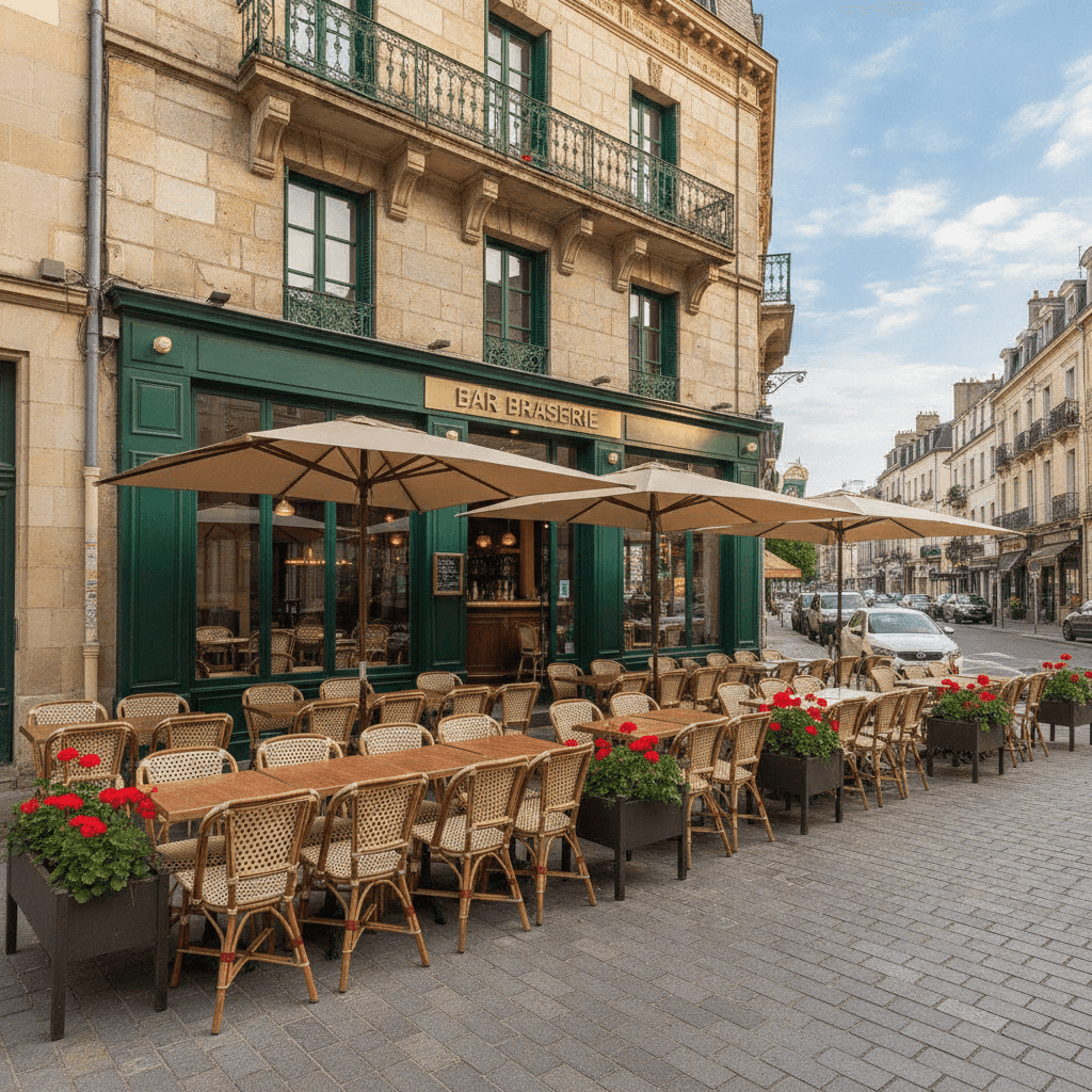 Bar-brasserie 300m² à Dax : terrasse - licence IV - Image 1