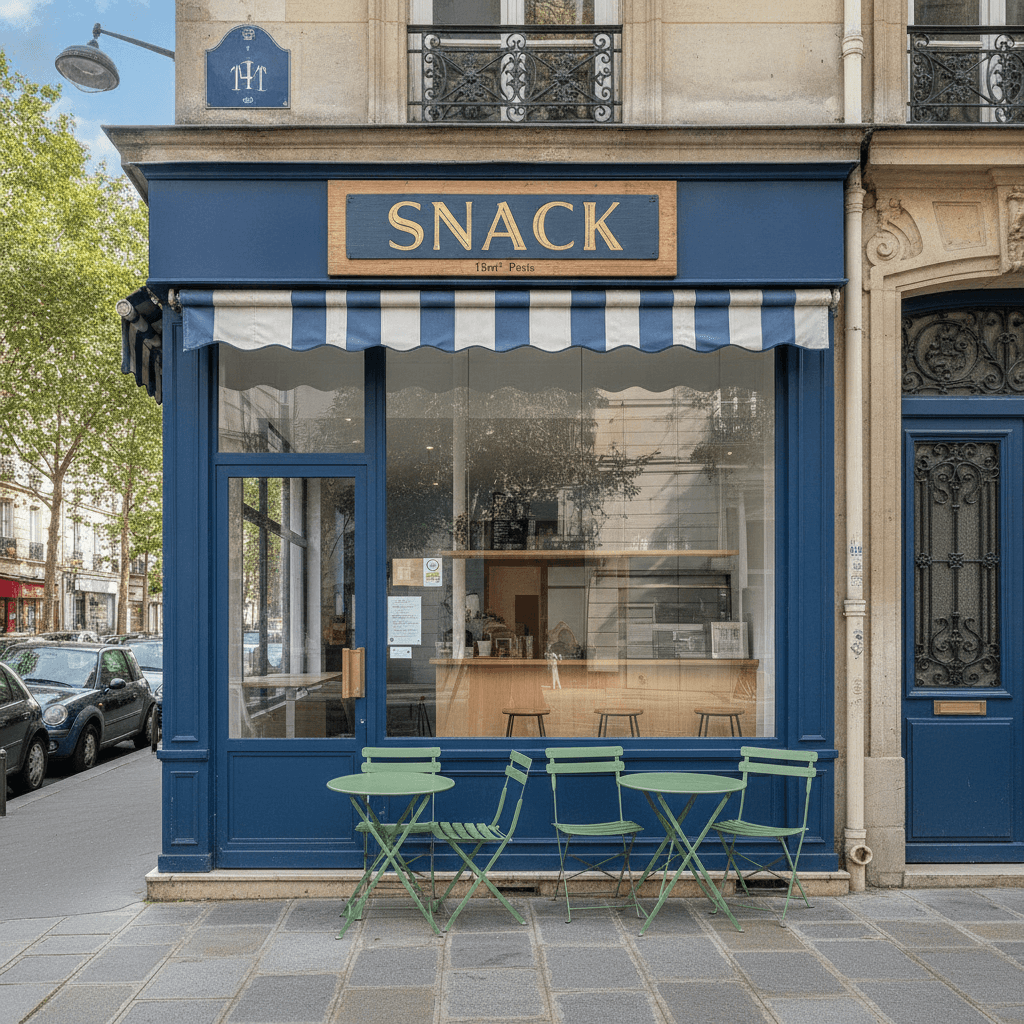 Snack 15m² à Paris