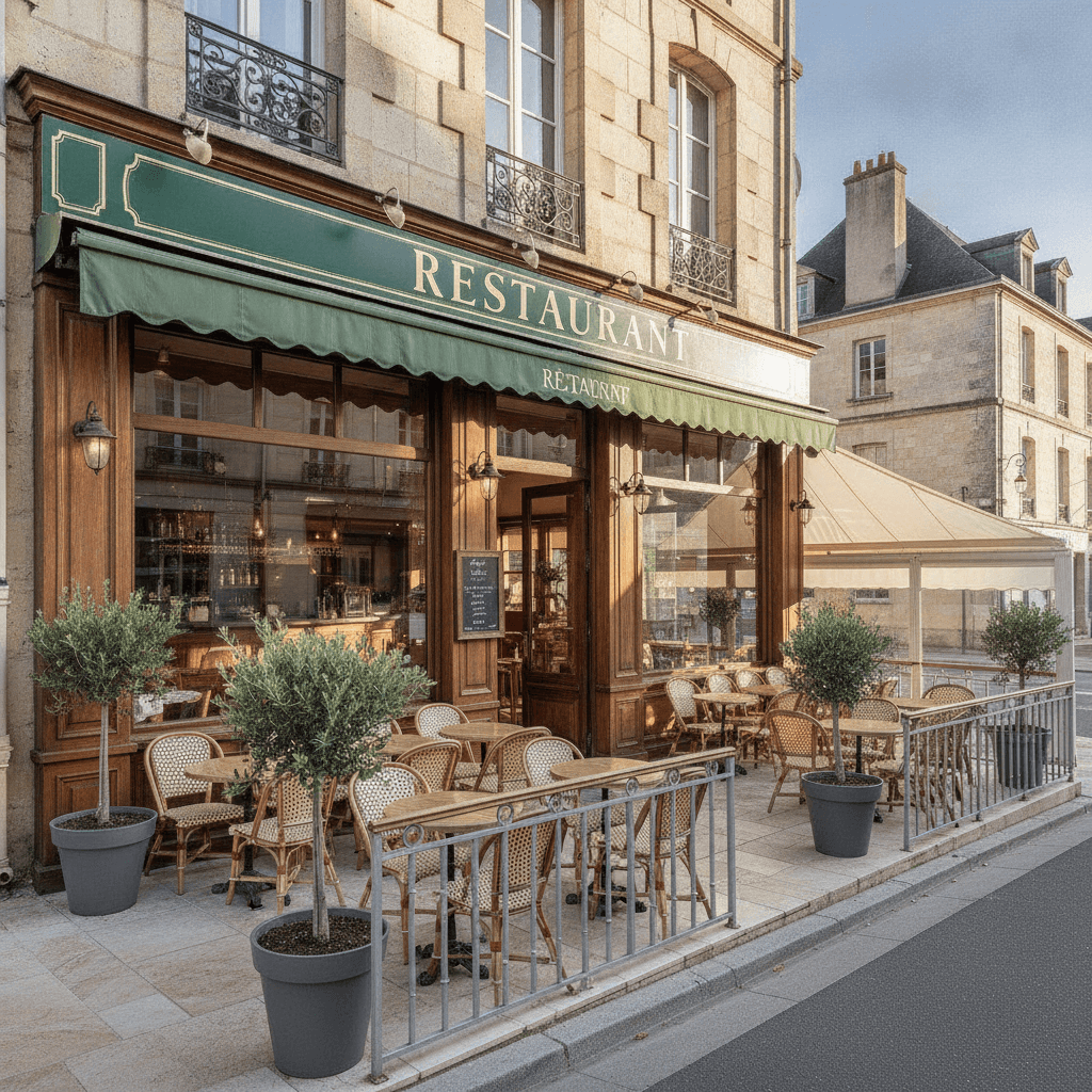Restaurant 265m² à Limoges : terrasse - licence IV - Image 1