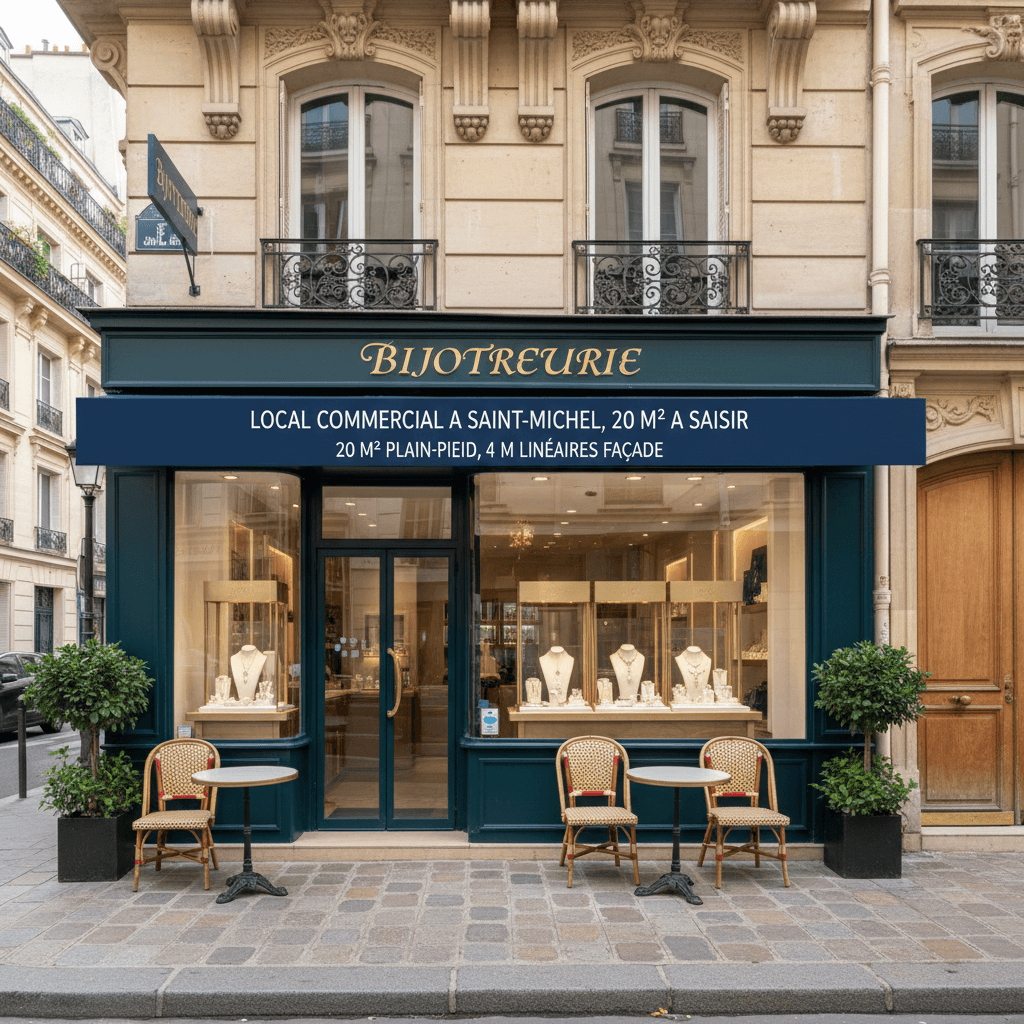 Local commercial à Saint-Michel, 20 m² à saisir - Image 1