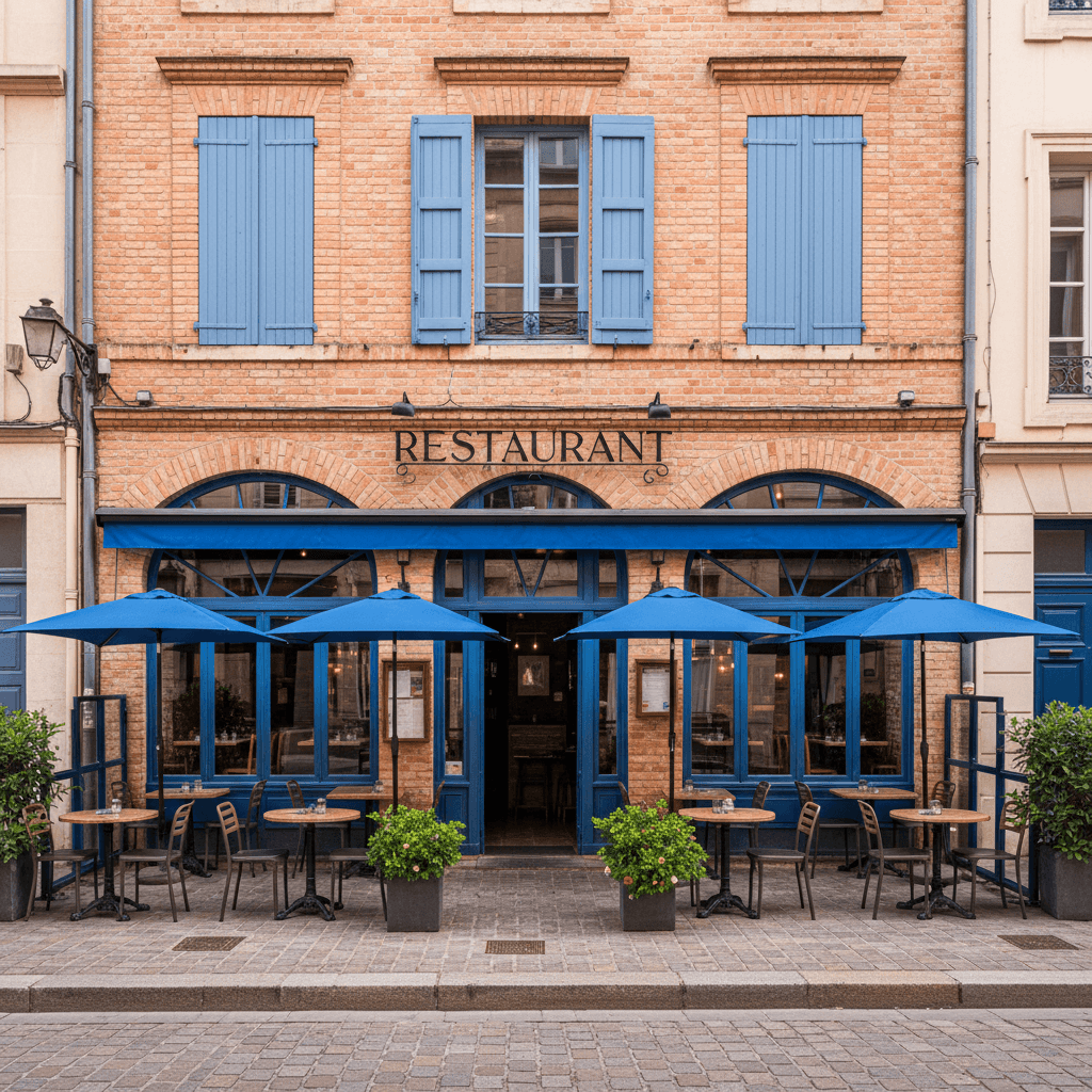 Restaurant 60m² à Toulouse : terrasse - licence IV - Image 1