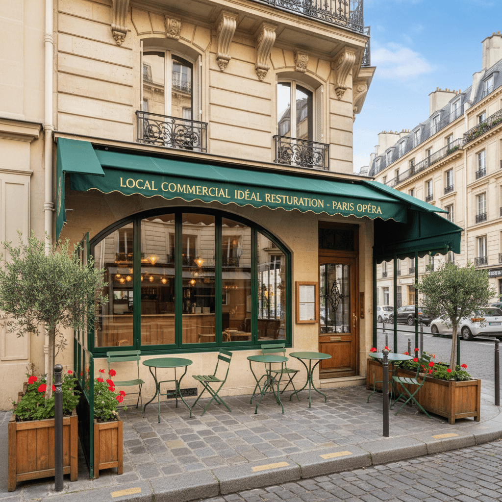 Local Commercial Idéal Restauration - Paris Opéra - Image 1