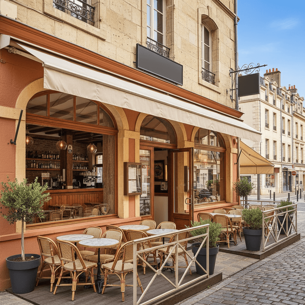 Restaurant 560m² à Montluel : terrasse - licence IV - Image 1