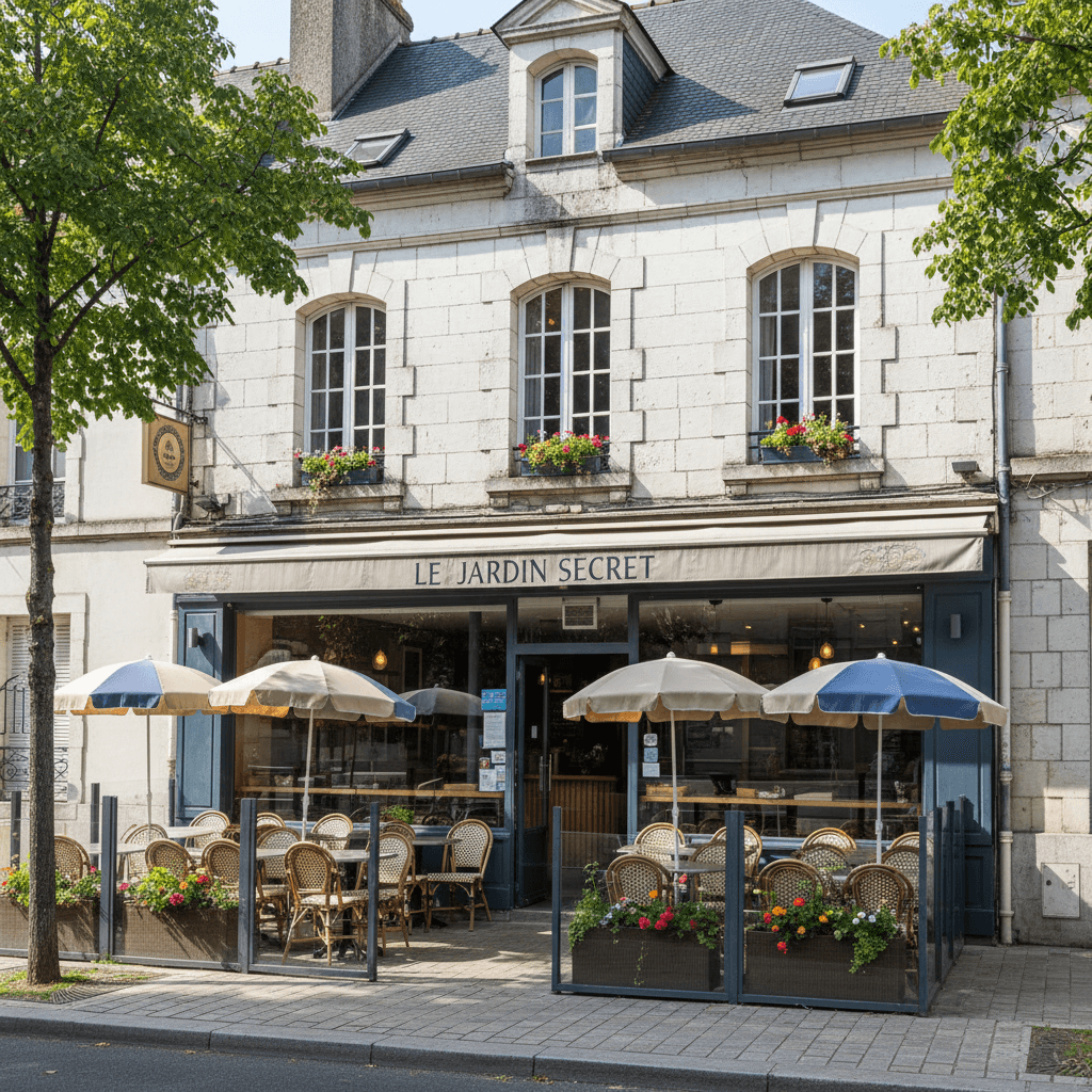 Restaurant 100m² à Nantes : terrasse - extraction - Image 1