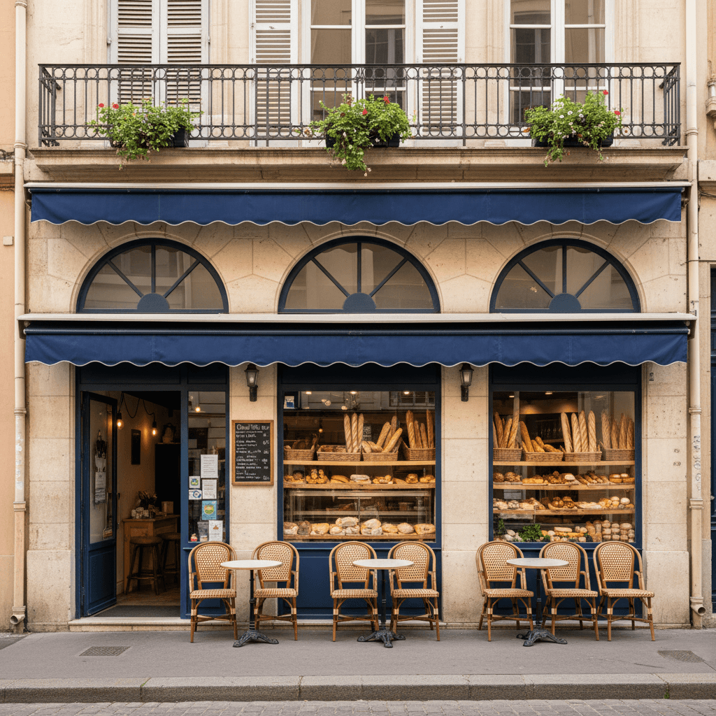 Snack à Lyon : terrasse - Image 1