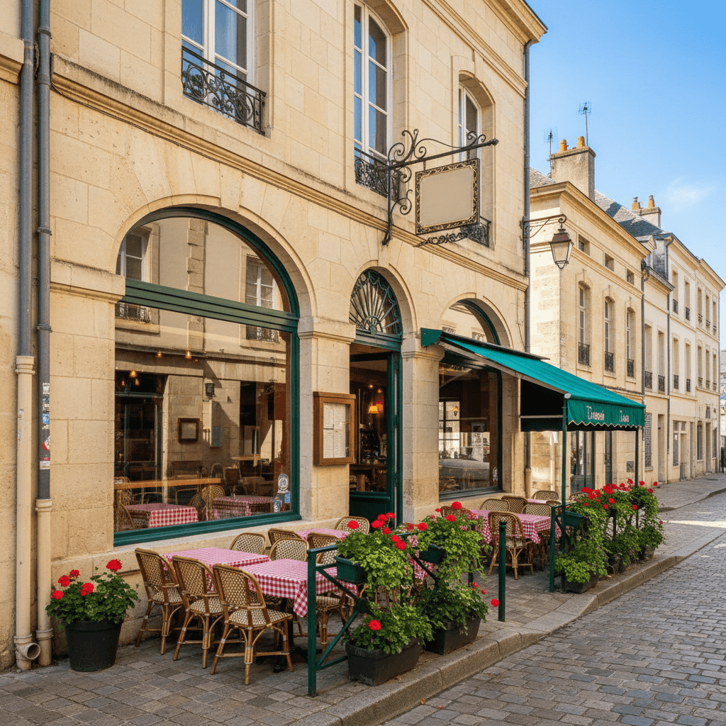 Restaurant à Niort : terrasse - licence IV - Image 1