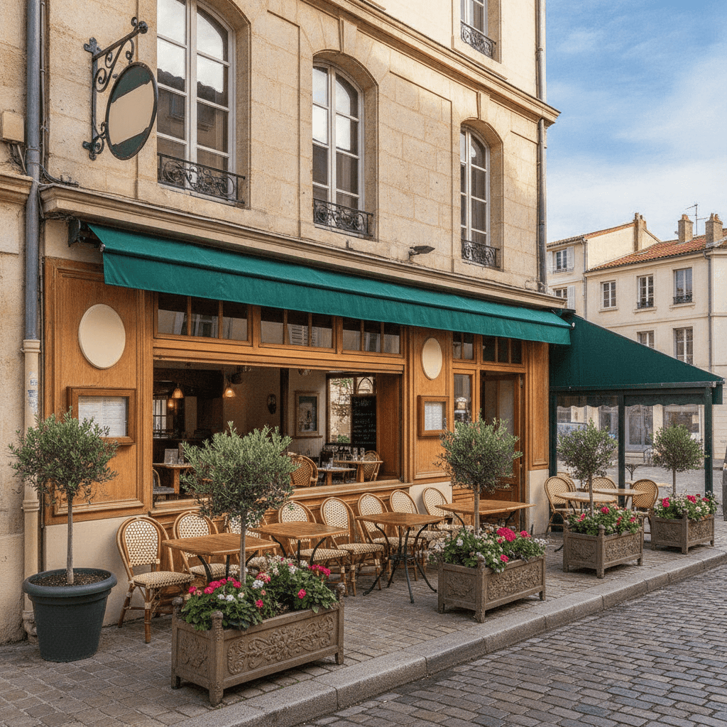 Restaurant à Toulon : terrasse - licence IV