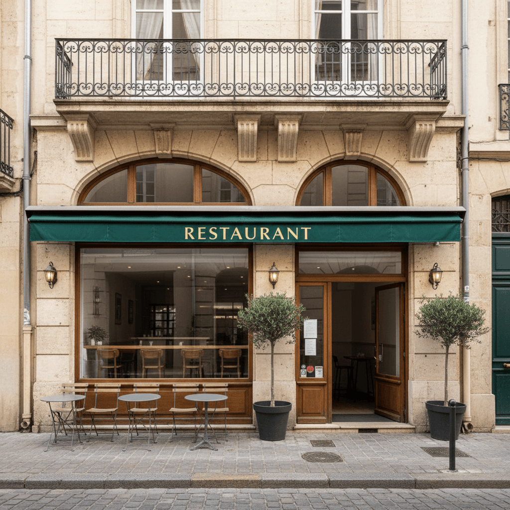 Restaurant 85m² à Montpellier : terrasse - licence IV