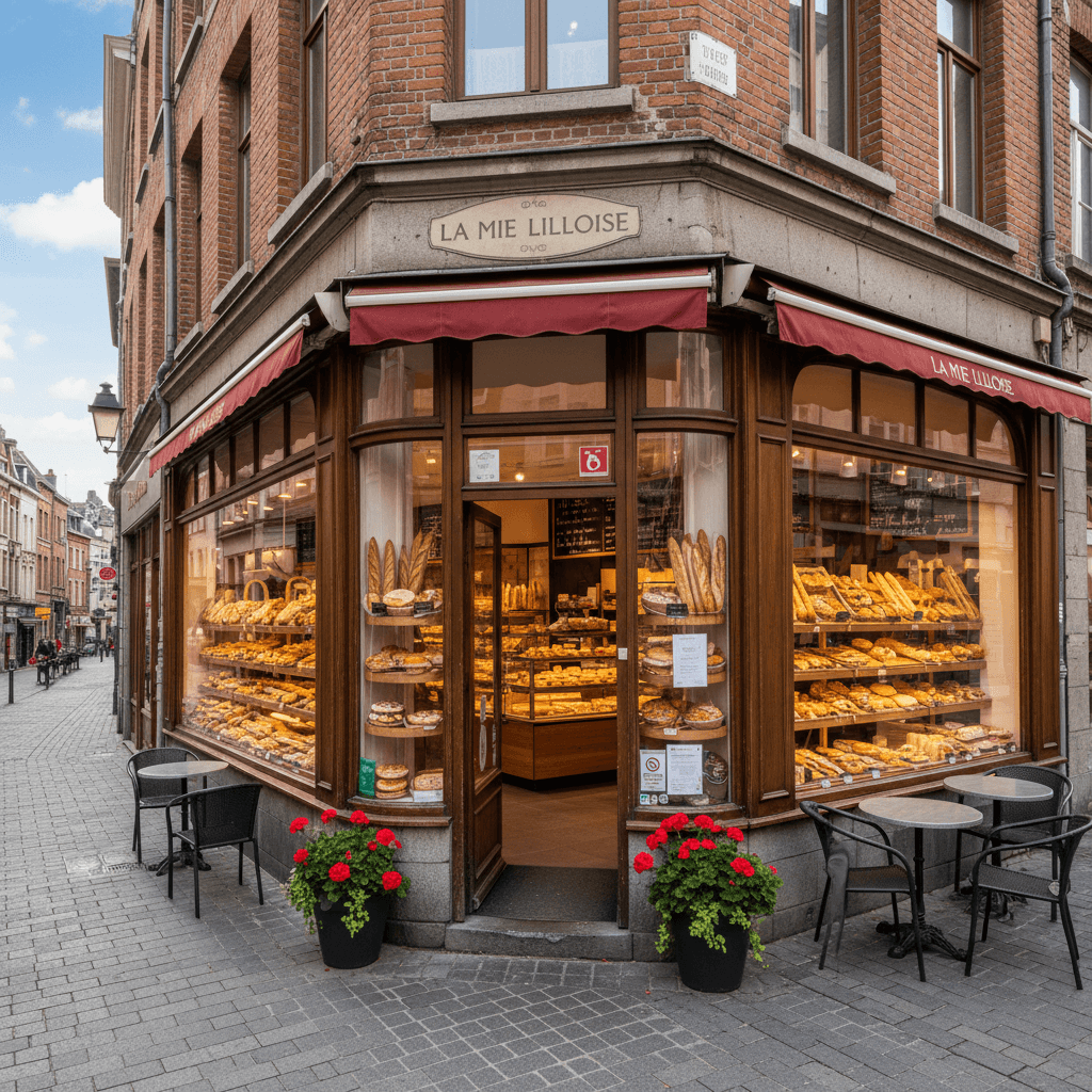 Snack à Lille : terrasse - extraction