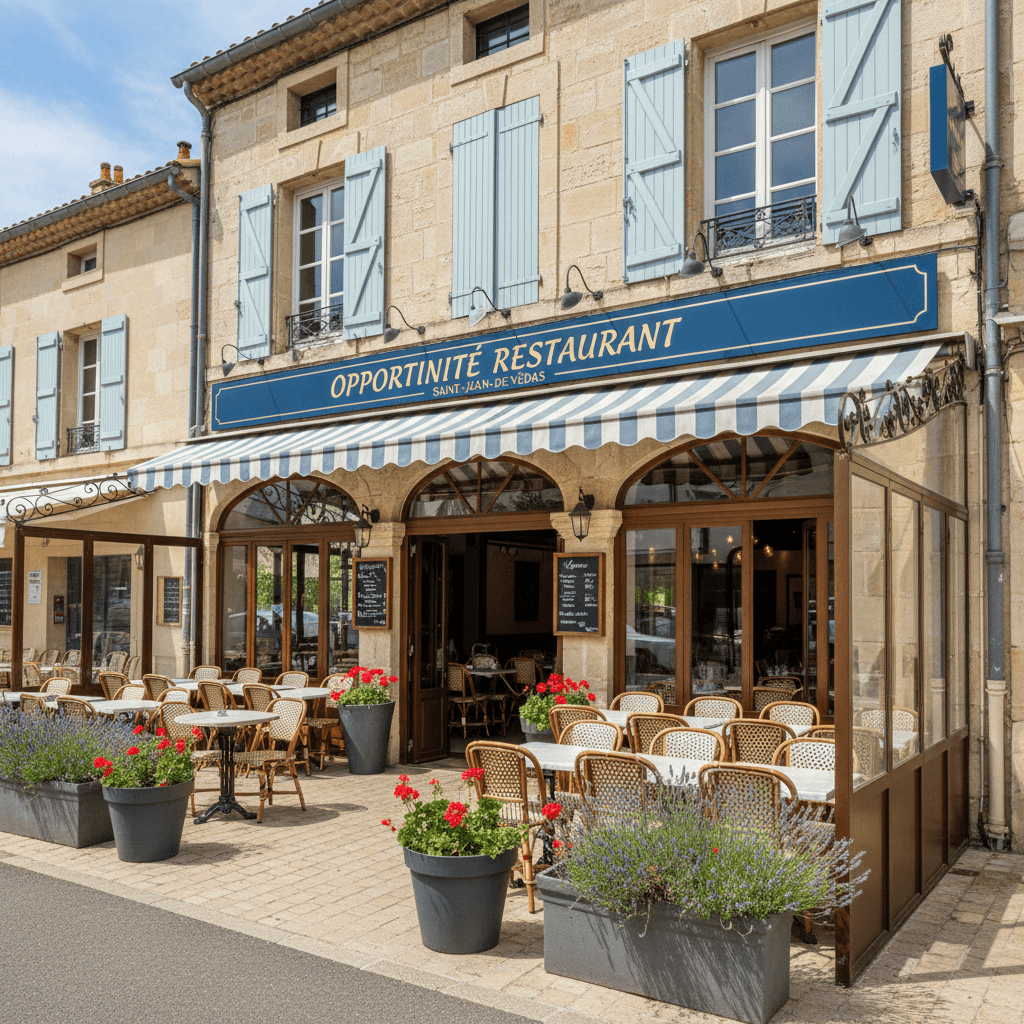 Restaurant 500m² à Saint-Jean-De-Védas : terrasse - licence IV - Image 1