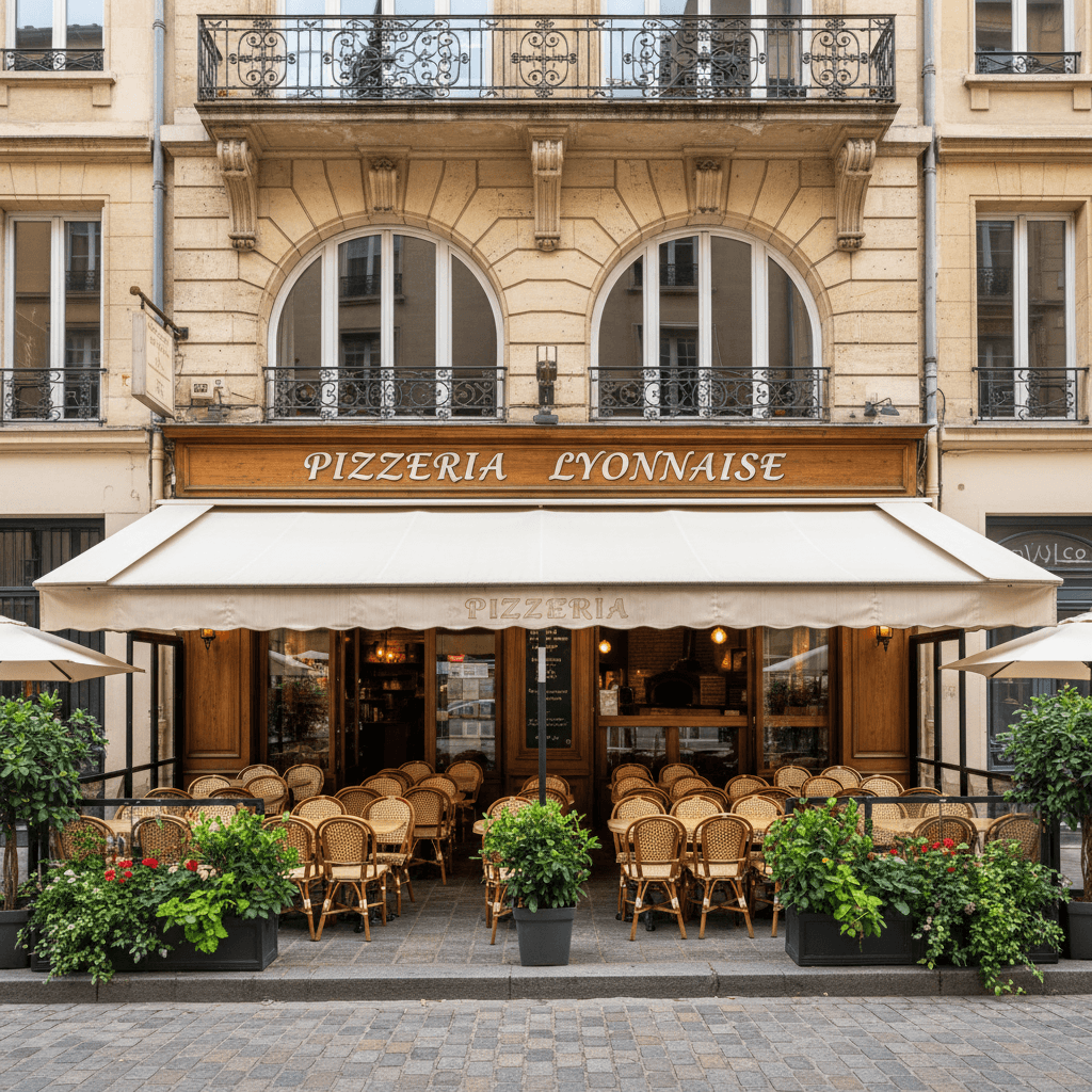 Restaurant à Lyon : terrasse - extraction