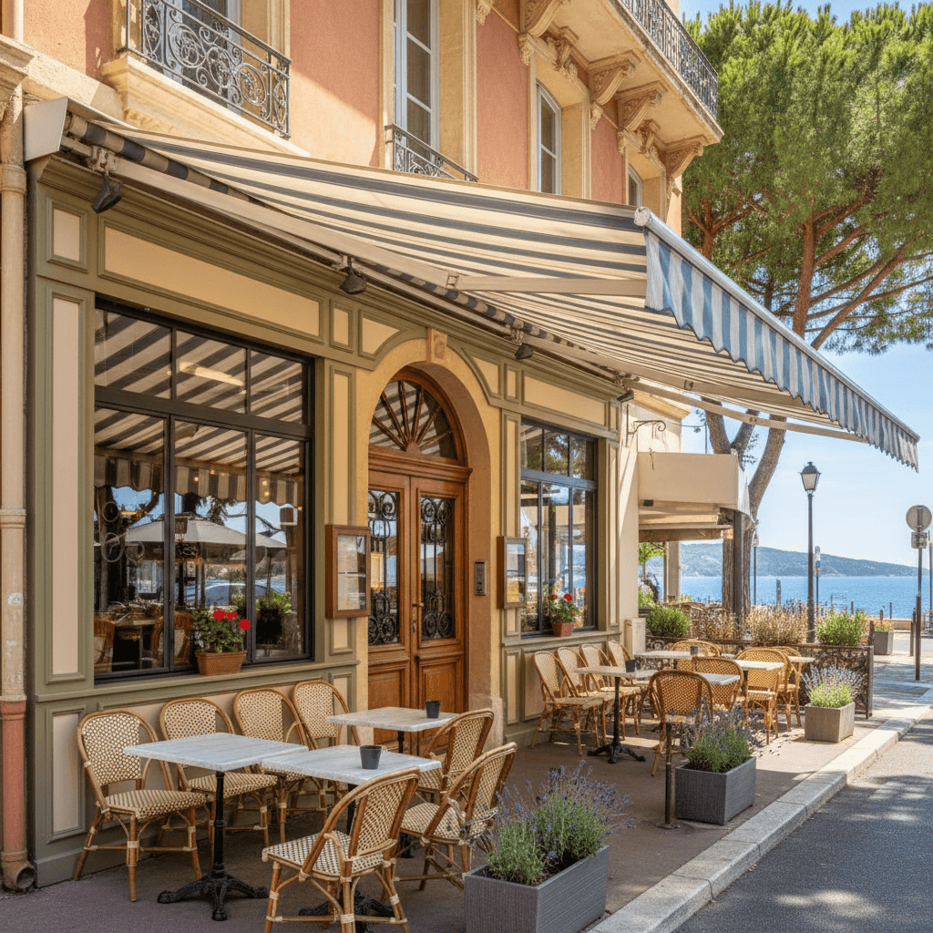 Restaurant à Saint-Raphaël : terrasse - licence IV - Image 1