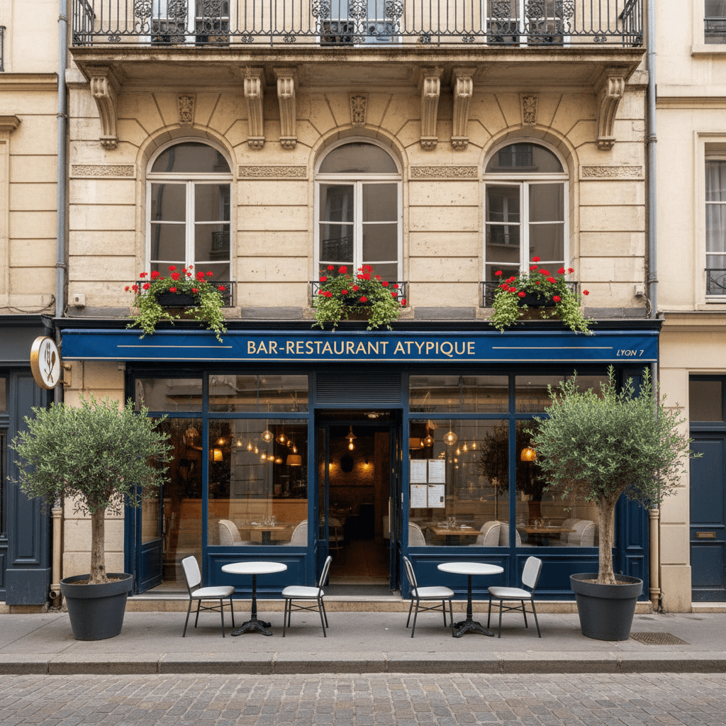 Restaurant 101m² à Lyon - Image 1