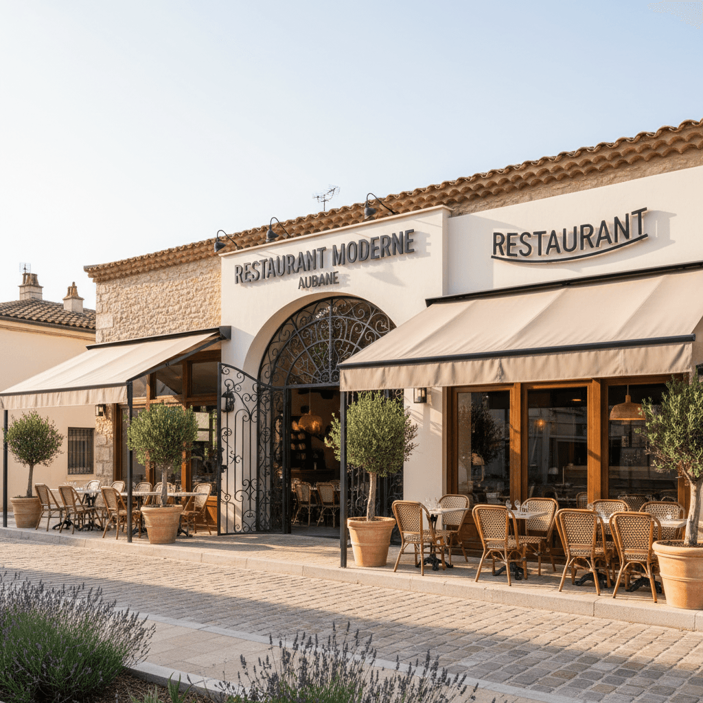 Restaurant 392m² à Aubagne : terrasse - licence IV - Image 1