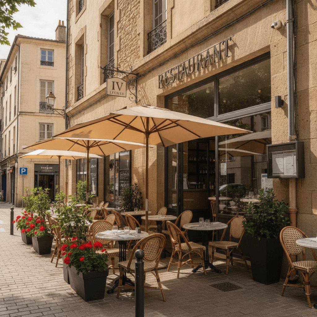 Restaurant à Perpignan : terrasse - licence IV - Image 1