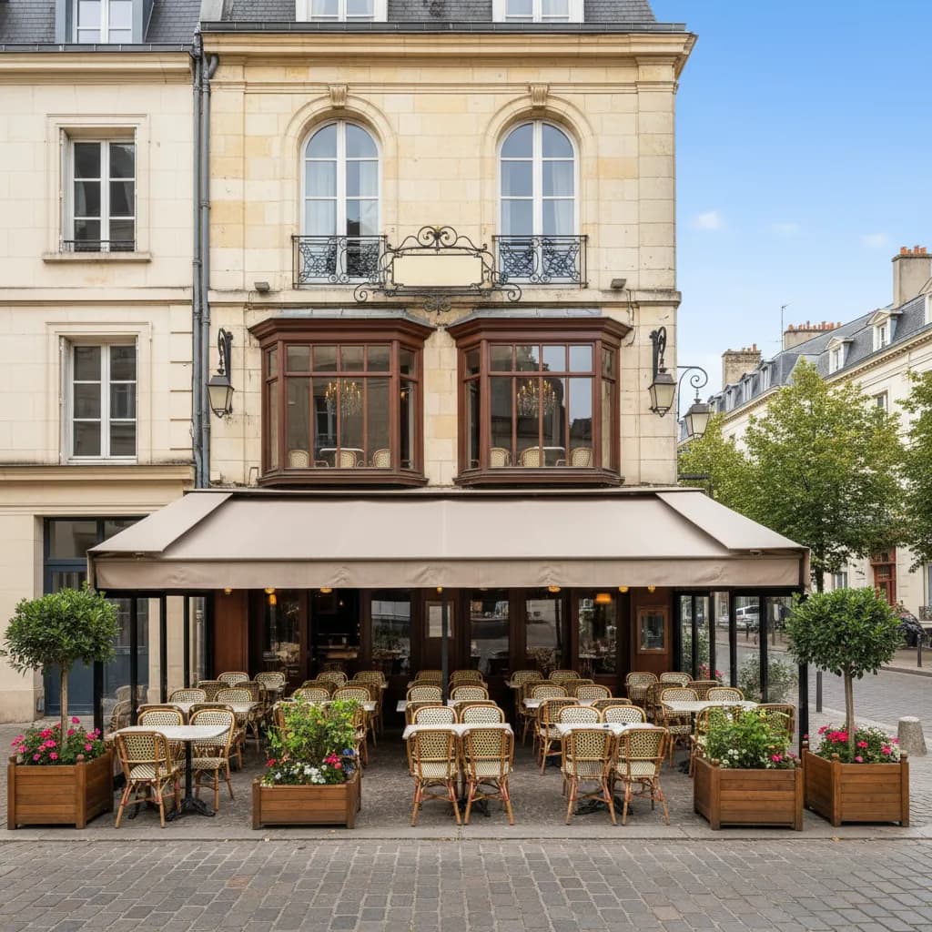 Restaurant à Nantes : terrasse - licence IV - Image 1
