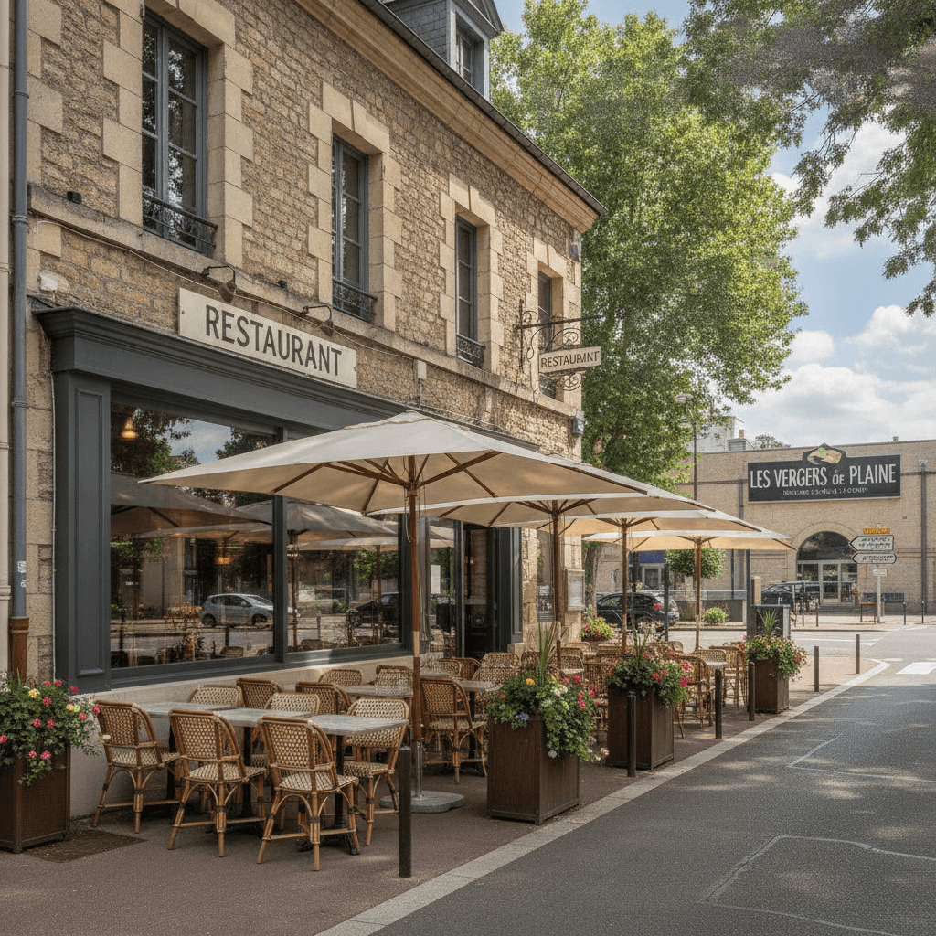 Restaurant 170 couverts à Chambourcy : terrasse - extraction en liquidation judiciaire - Image 1