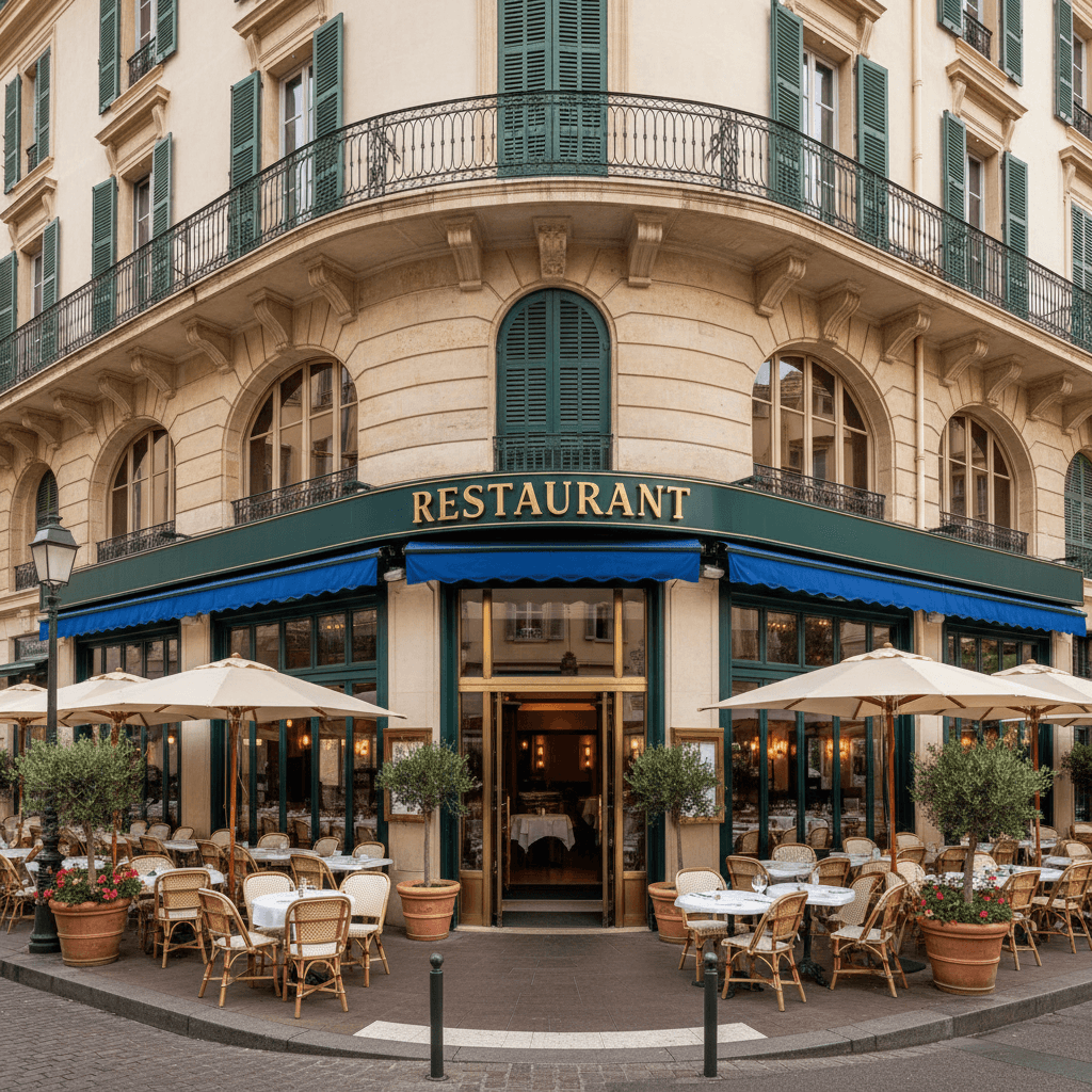 Restaurant à Cannes : terrasse - licence IV - Image 1