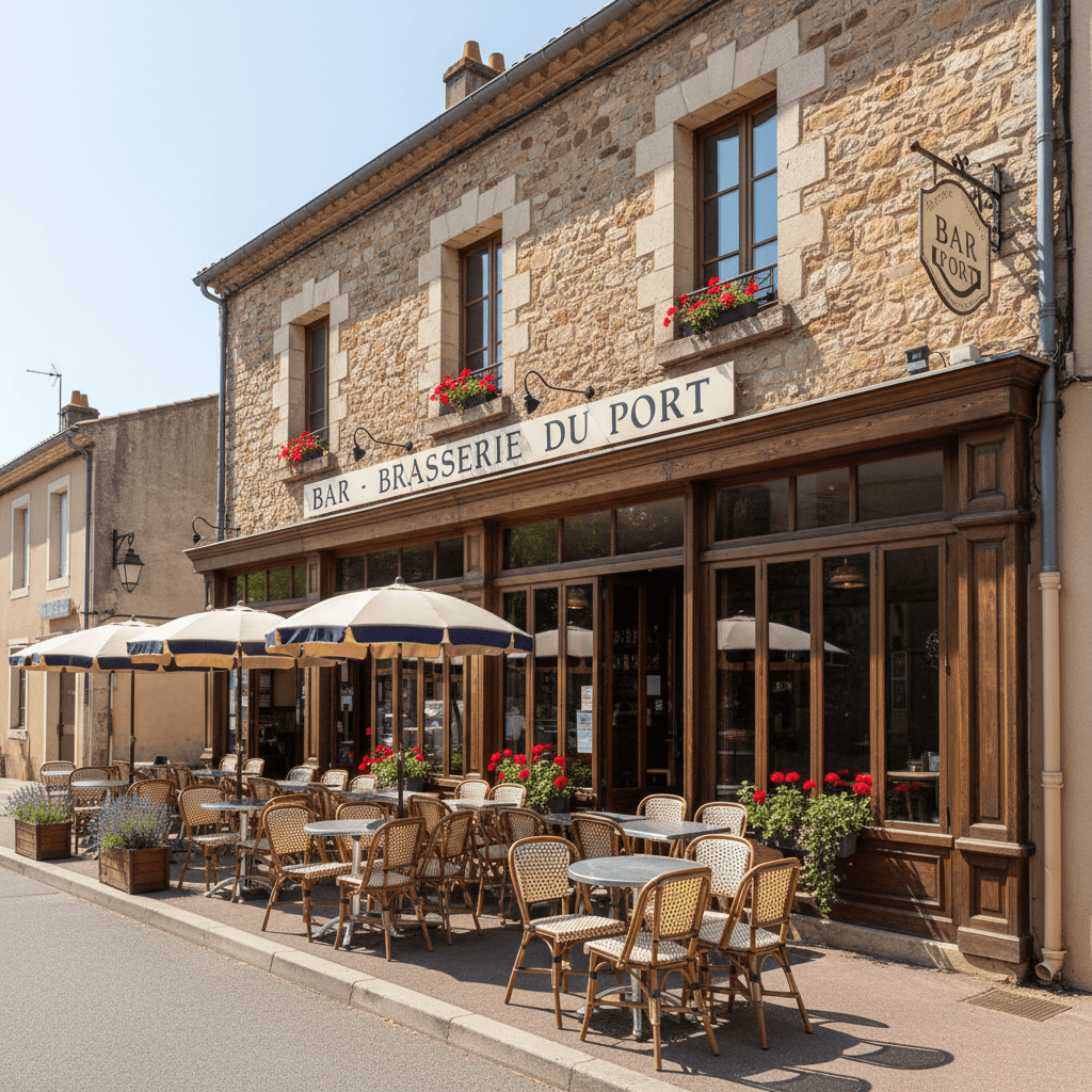 Bar-brasserie 200m² à Val-De-Dagne : terrasse - licence IV - Image 1