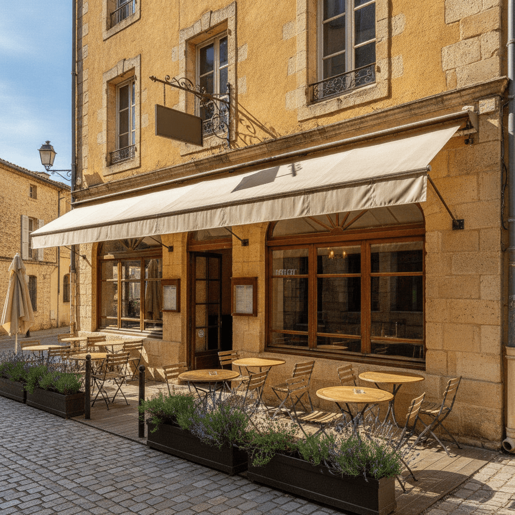 Restaurant 411m² à Vaucluse : terrasse - licence IV - Image 1