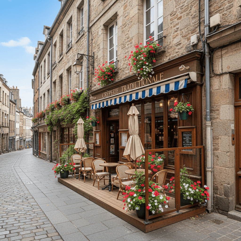 Restaurant à Rennes : terrasse - licence IV