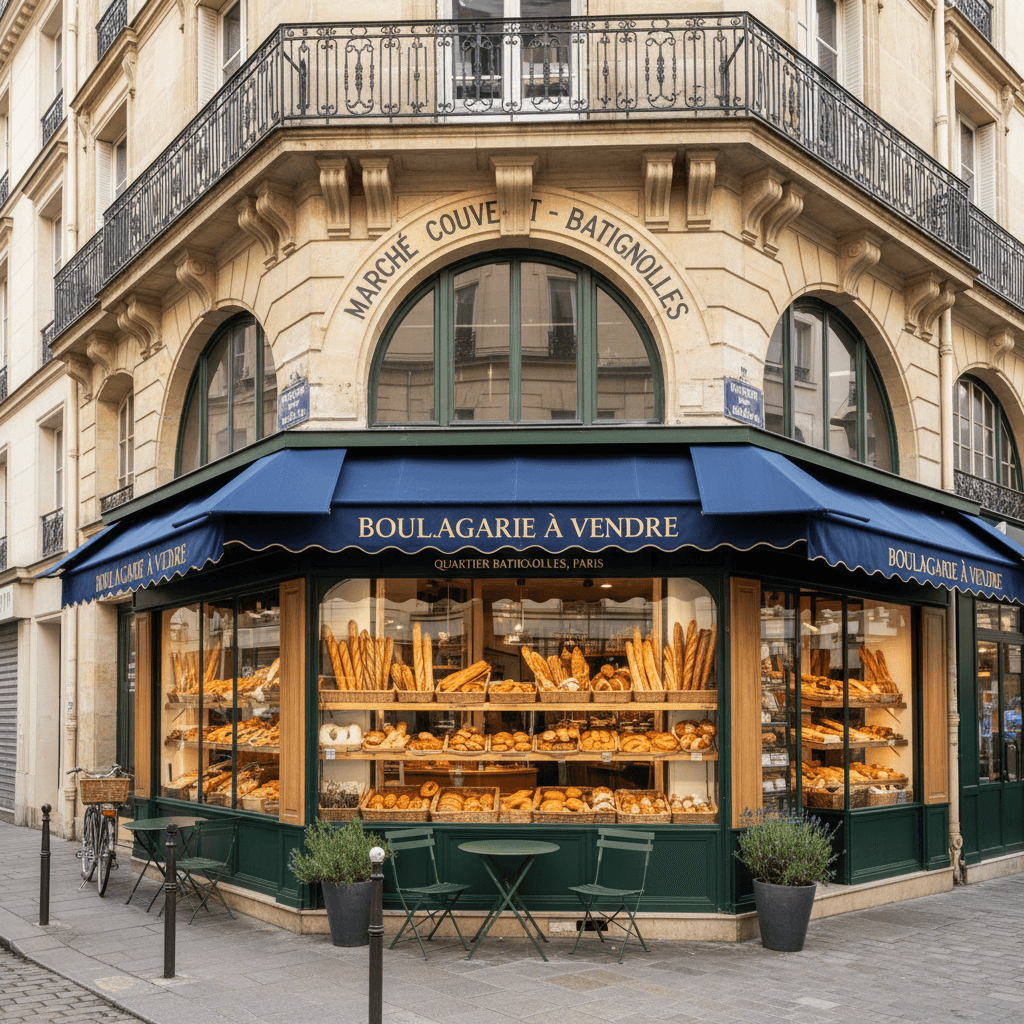 Boulangerie à vendre - Quartier Batignolles, Paris