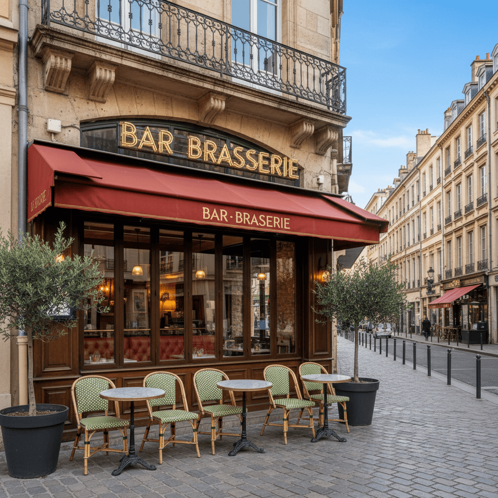 Bar-brasserie 260m² à Lyon : licence IV - extraction