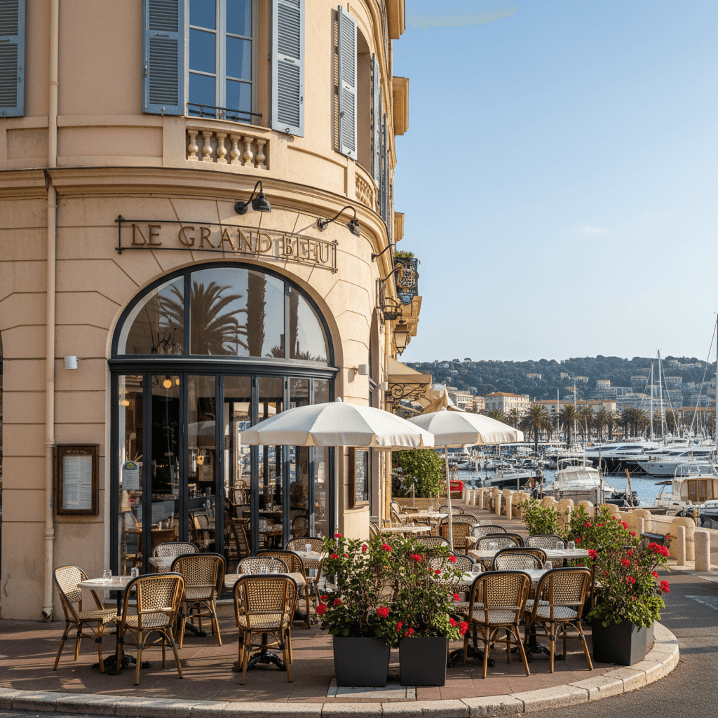 Restaurant 65m² à Nice : terrasse - licence IV