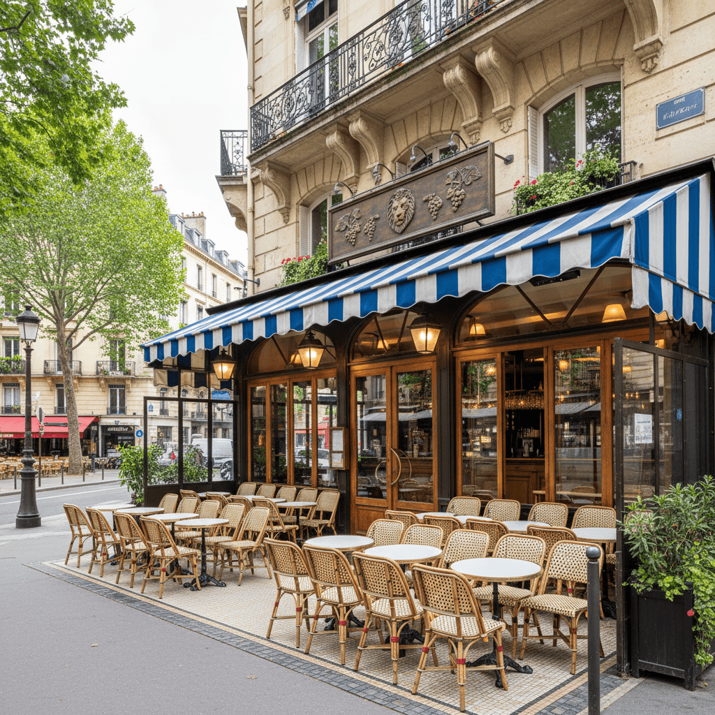 Bar-brasserie 100m² à Lyon : terrasse - licence IV