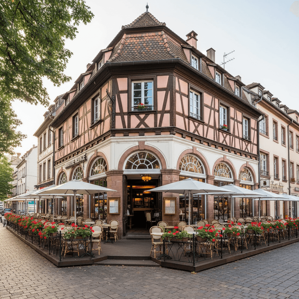 Restaurant 1153m² à Strasbourg : extraction - cuisine équipée